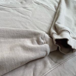 Daily Drills reversible cropped crewneck